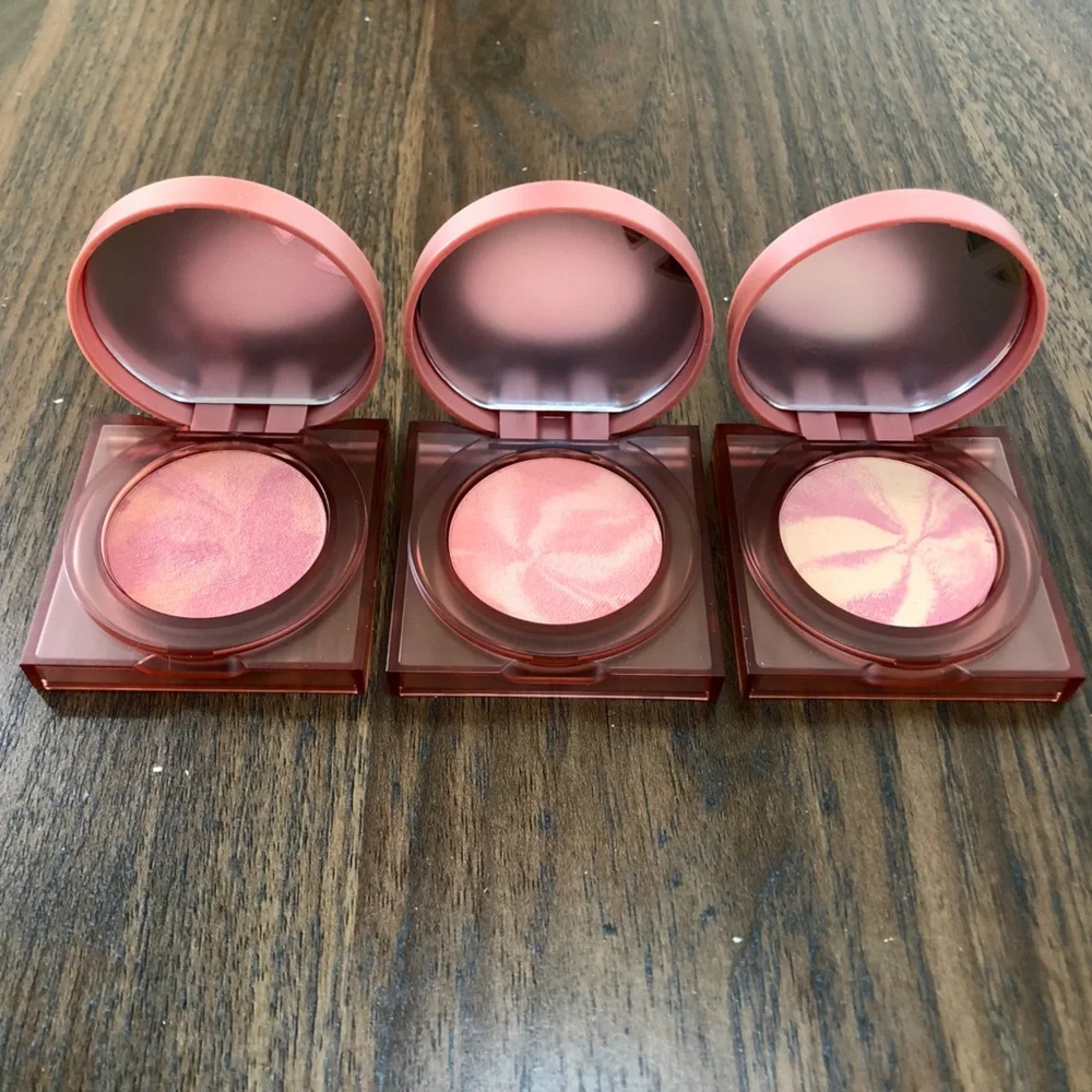 Huda Beauty GloWish Cheeky Vegan Blush Powder Trio 3/set